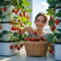 What are hydroponic strawberries? A Beginner’s Guide to Sweet, Soil-Free Harvests.smart home drive