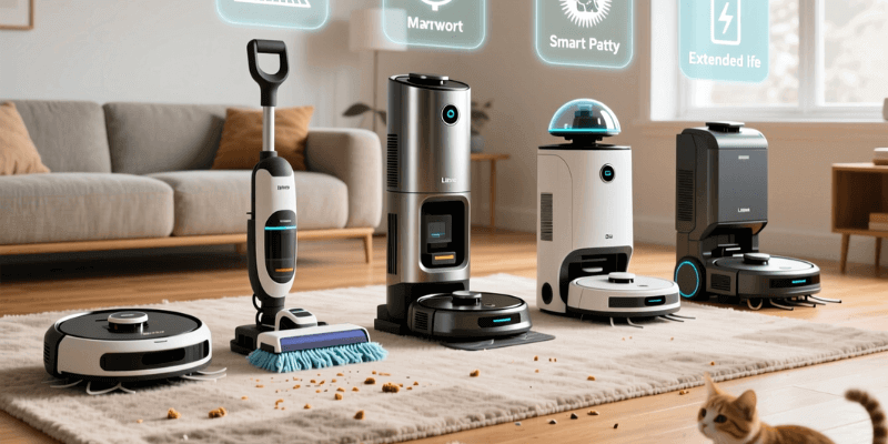 Best Robot Vacuums of 2025: From Budget-Friendly to High-Tech Models. Smart home drive